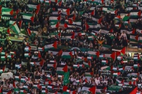 Celtic taraftarının Filistin&#8217;e verdiği takviye, takdir topladı, Dünyadan Haberler