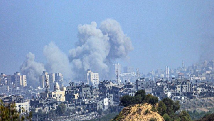 İsrail, Gazze’ye ağır bombardıman başlattı