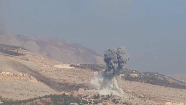 Rus uçakları İdlib’i bombaladı: 5 meyyit