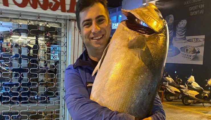 Antalya&#8217;da olta ile 41 kiloluk akya yakaladı, Dünyadan Haberler