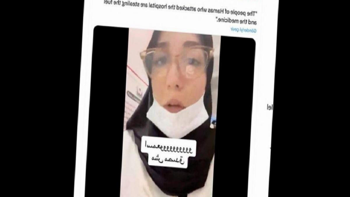 İsrail ordusu paylaşımları yapan X hesabı, kelamda hemşire görüntüsünü sildi, Dünyadan Haberler
